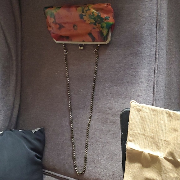 Patricia NASH Small Purse Potenaz Leather  Clutch Shoulder Bag Chain. Removable - Picture 10 of 13